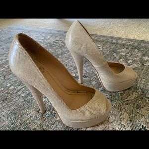 Colin Stuart Peep Toe Stilettos